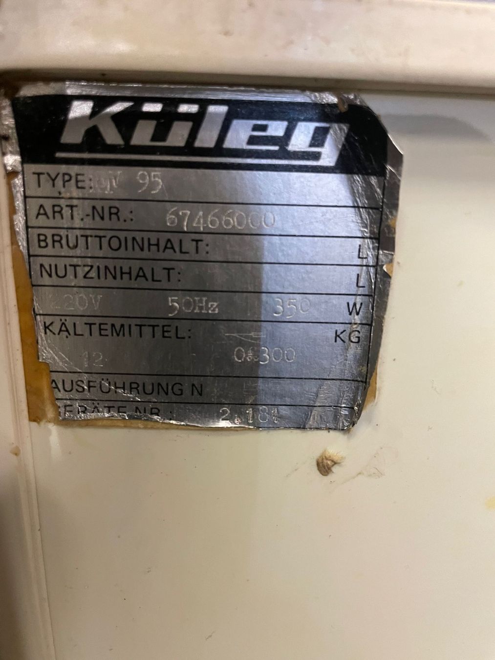 Elettrodomestici da cucina: Kühltisch – Usato da Rupperswil venduto da pimi88 4