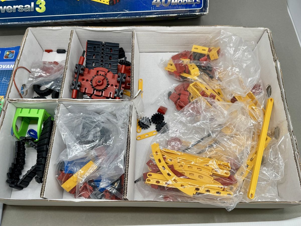 Fischer Kit di costruzioni: fischertechnik Universal 3 Advanced Baukasten 500 Teile 40 M – Usato da Zürich venduto da Nobs1 3