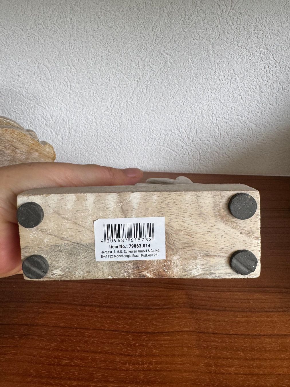Statuette: Neu Hasen Holz – Nuovo e nell'imballaggio originale da Kirchdorf AG venduto da coco123 4