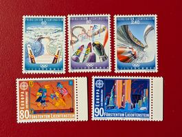 LIECHTENSTEIN SATZ OLYMPISCHE SPIELE LILLEHAMMER 1018 1993**