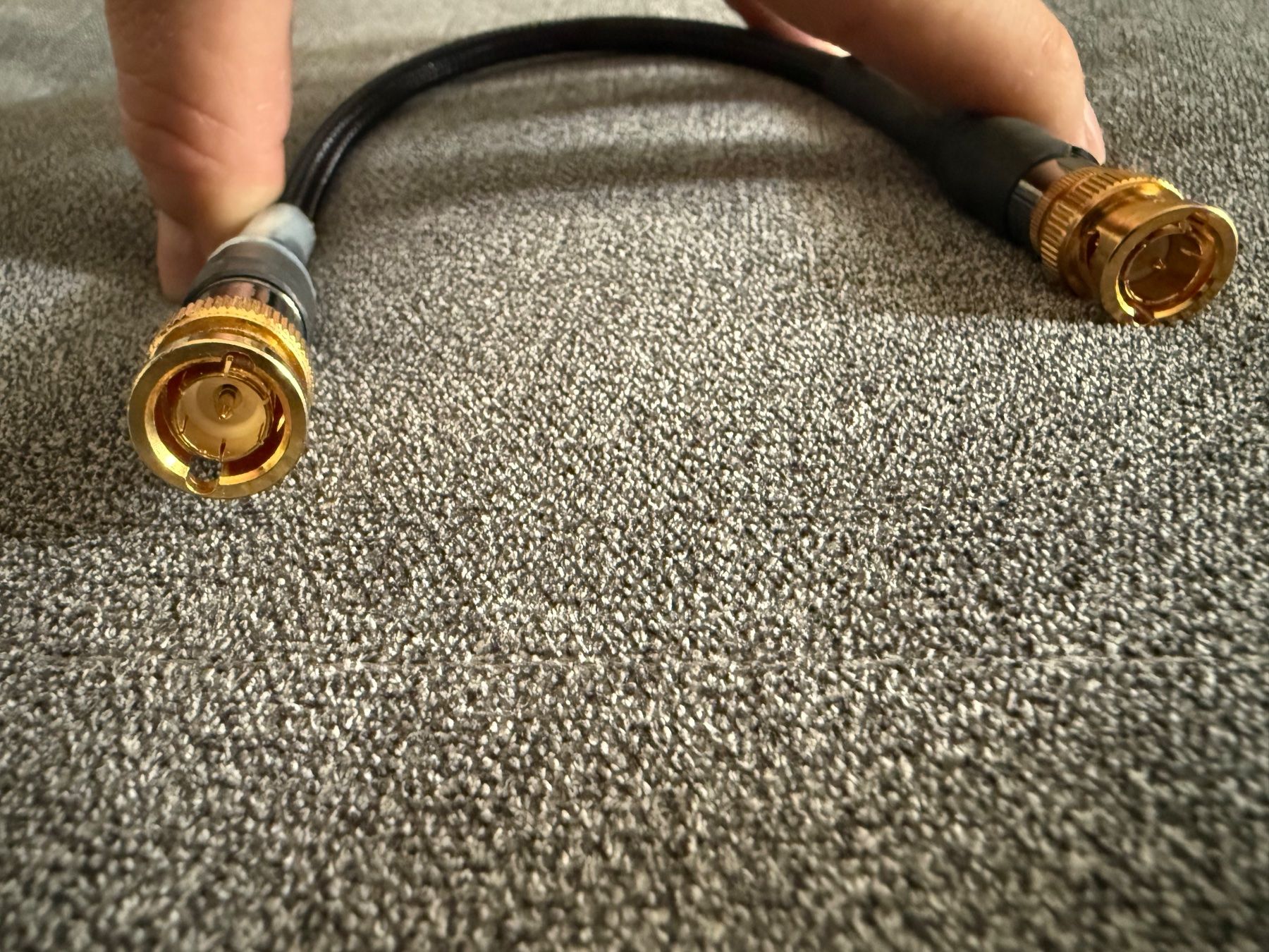 Kabel: Marlex Digital High End BNC Kabel 75 Ohm ca. 37cm – Gebraucht aus Schlieren von BT89 1