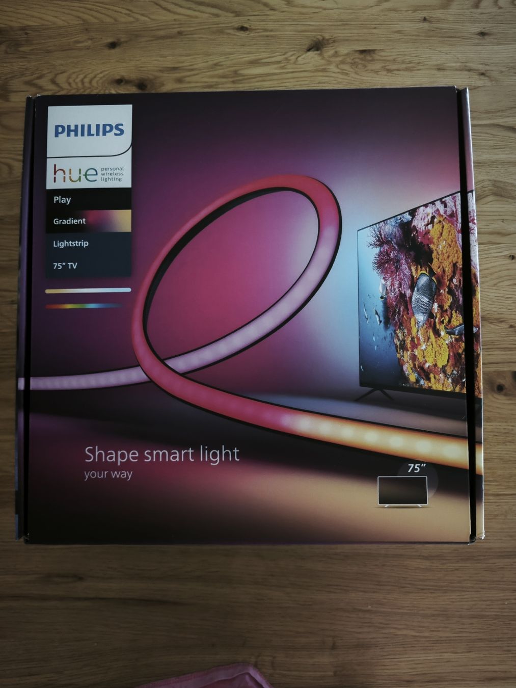 Philips Lichterketten & Leisten: Philips hue Play Gradient Lightstrip 75" TV – Neu (gemäss Beschreibung) aus Cama von yukekalt