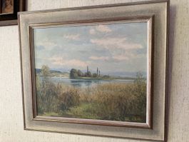 Gemälde Oberer Zürichsee 