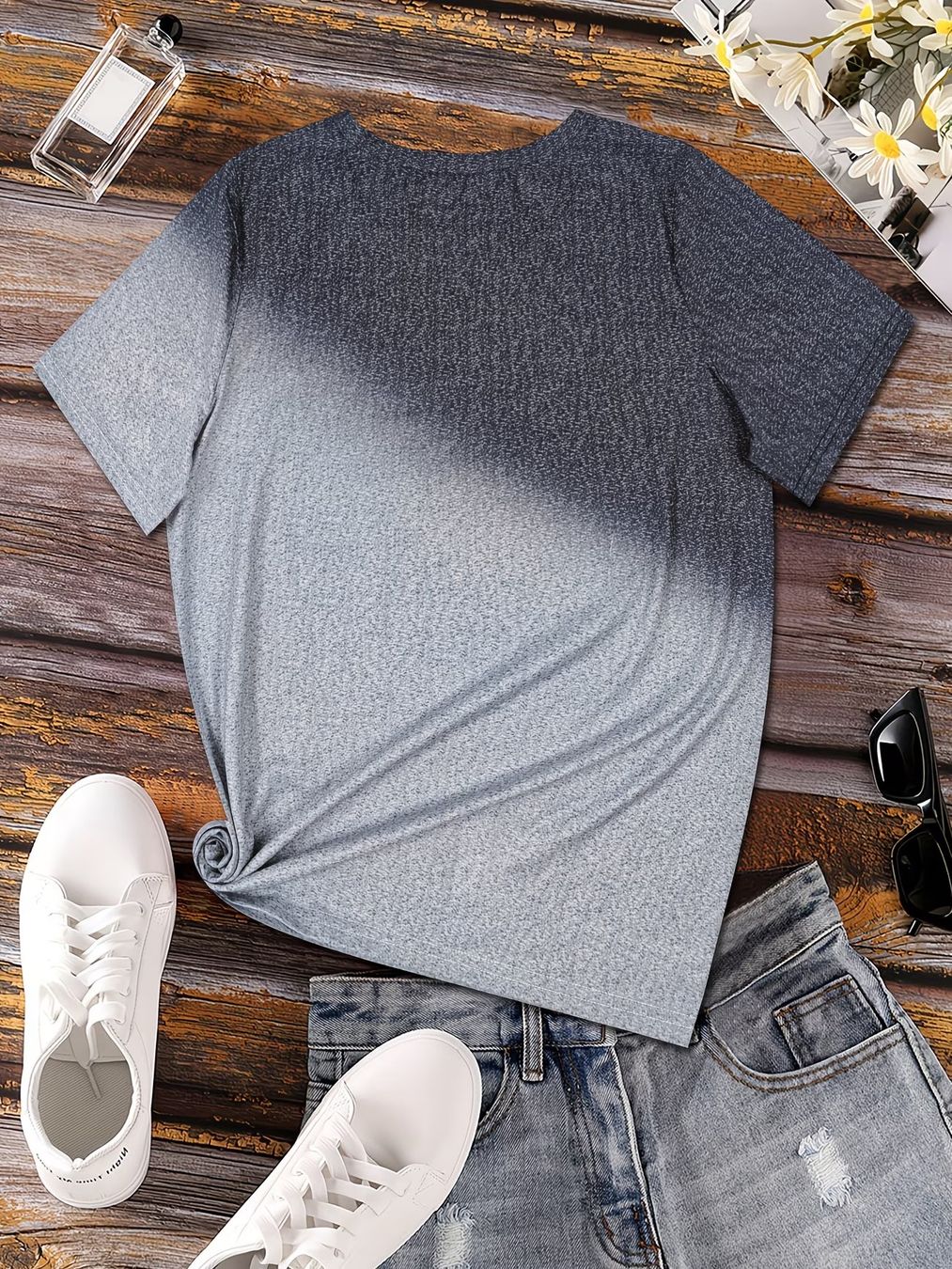 T-shirt: T-Shirt Freizeit Shirt Sommer – Nuovo (secondo la descrizione) da Buchs-ZH venduto da Birikina 1