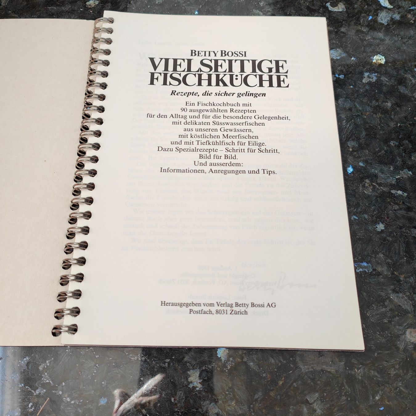 Libri: Fisch Kochbuch – Usato da Zürich venduto da Mumpfi9 1