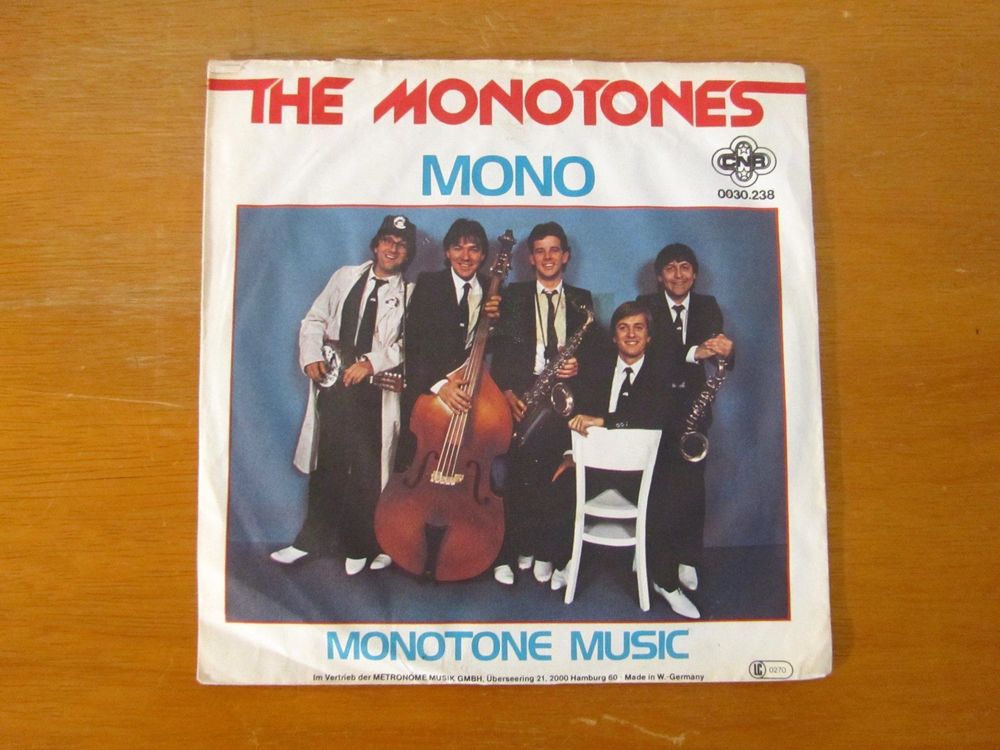 THE MONOTONES Mono / Monotone Music Kaufen auf Ricardo