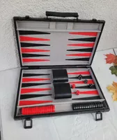 Schöner Vintage Backgammon Koffer neuwertig 