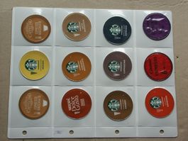 24   Verschiedene  Kaffee- kapsel  Deckeli
