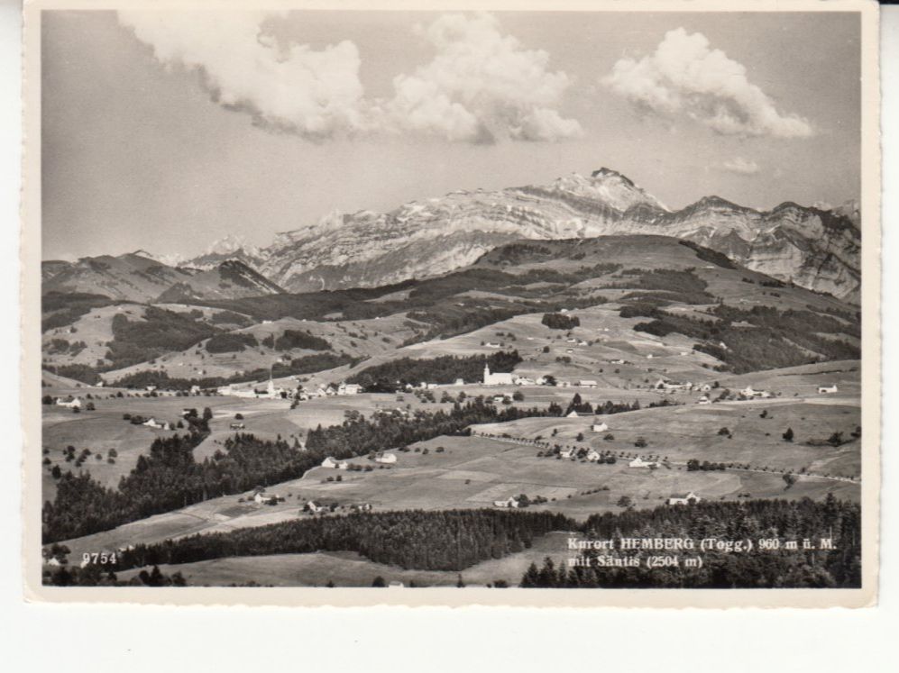 Cartoline postali: Hemberg ca. 1940 – Usato da Bürglen TG venduto da StampGraf