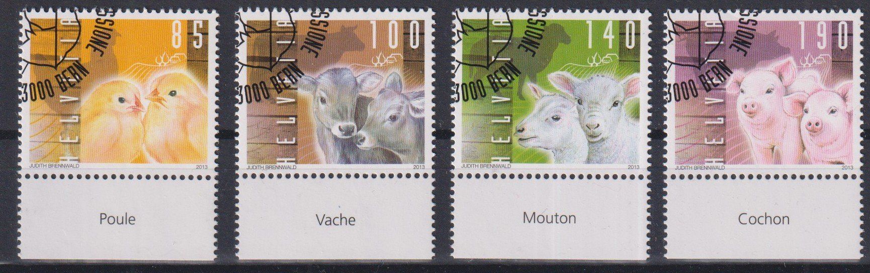 Alle Briefmarken: K100) Satz 1477-1480 mit Tabs – Gebraucht aus Claro von Chanty7