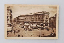 AK Milano - Piazza Costanzo Ciano e Via Dante 1946