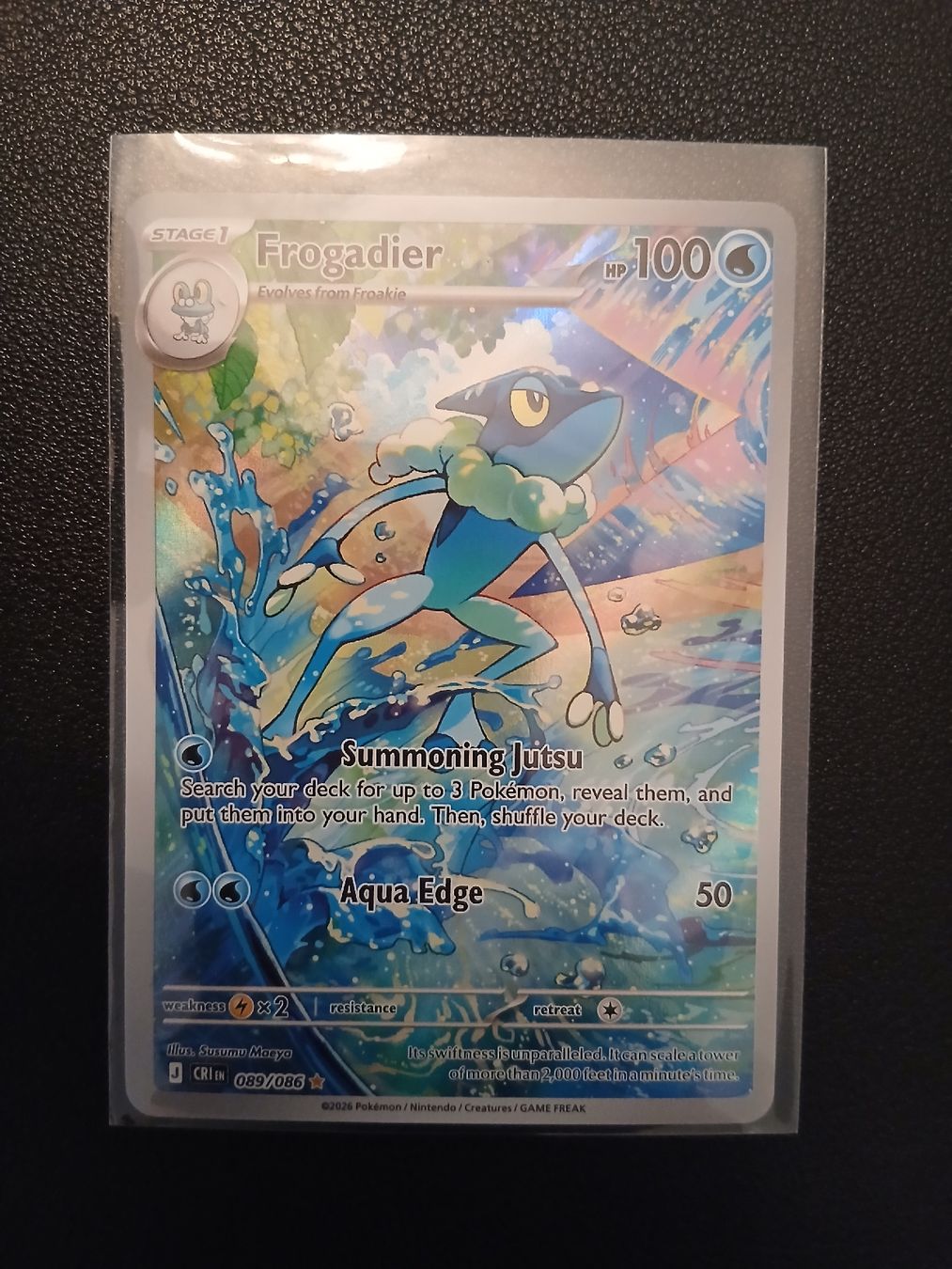 Pokémon Carte collezionabili: Frogadier Chaos Rising Pokémon EN – Nuovo (secondo la descrizione) da Regensdorf venduto da Baba_Basar 2