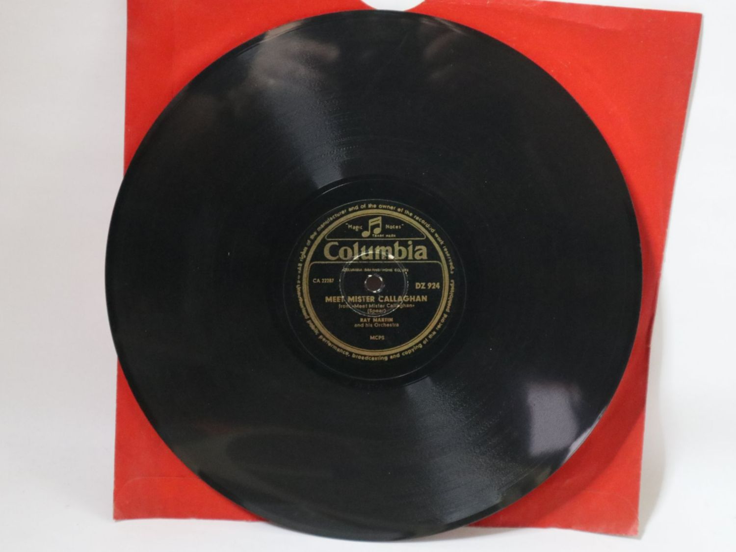 Dischi in vinile: Schellack Ray Martin Dream Of Yesterday – Usato da Eschenbach SG venduto da Astalavista 3