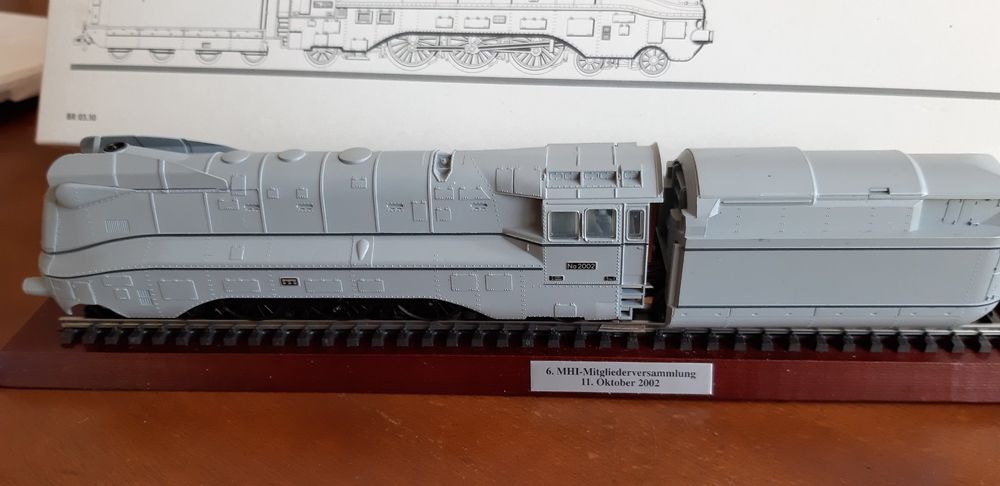 Modèle De Train Locomotive à Vapeur Version En Alliage Petit Train Jouet Electrique Rtr