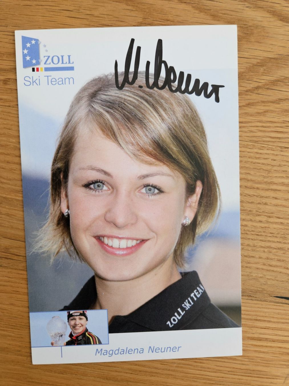 Autografi: Handsignierte magdalena neuner Autogrammkarte – Usato da Azmoos venduto da agt_gjj8