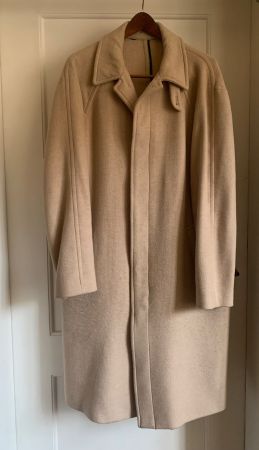 Men Beige Mantel