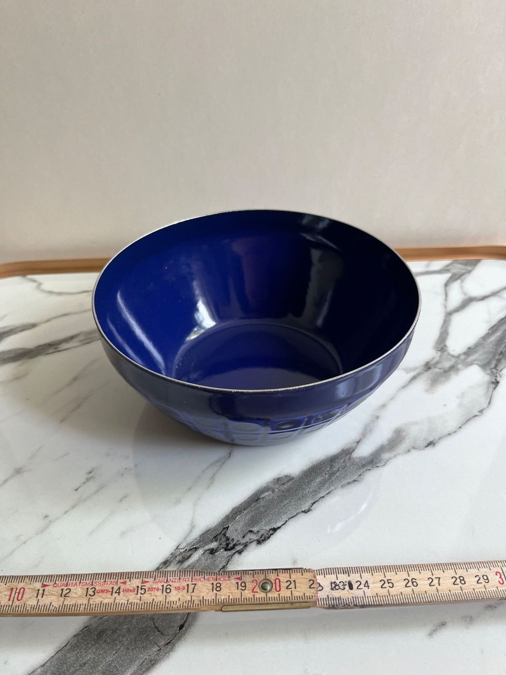 Ciotole: Beau bol bleu émaillé - Silit Germany ? – Usato da Cologny venduto da VintageFlamingo 2