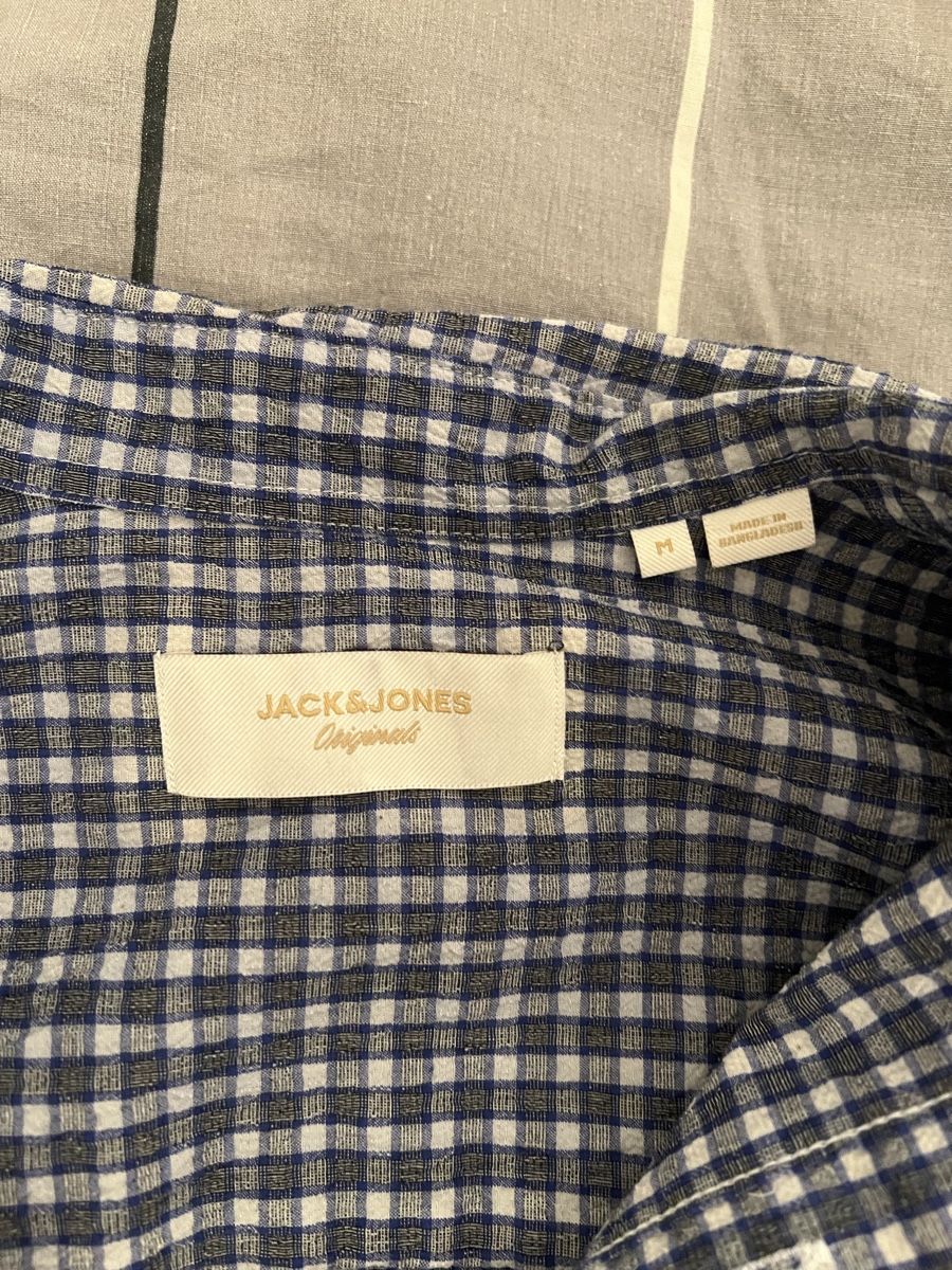 Camicie: Jack & Jones Hemd blau – Nuovo (secondo la descrizione) da Erstfeld venduto da sve_8nsr 1