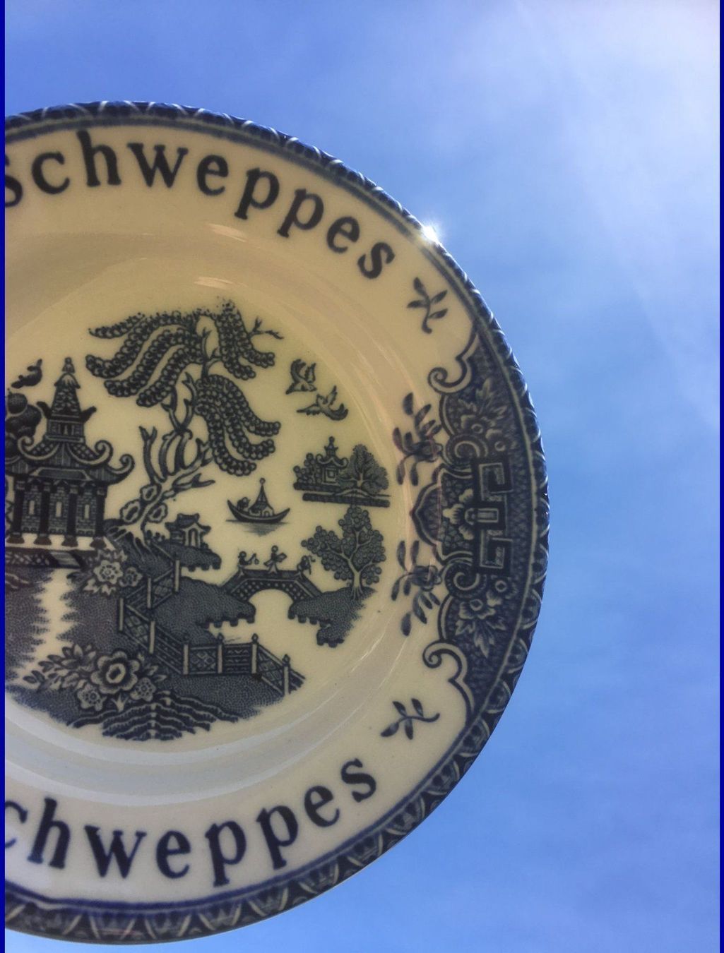 Teller: WEDGWOOD SCHWEPPES SCHÄLCHEN APEROSCHÄLCHEN – Gebraucht aus Subingen von ArtBead