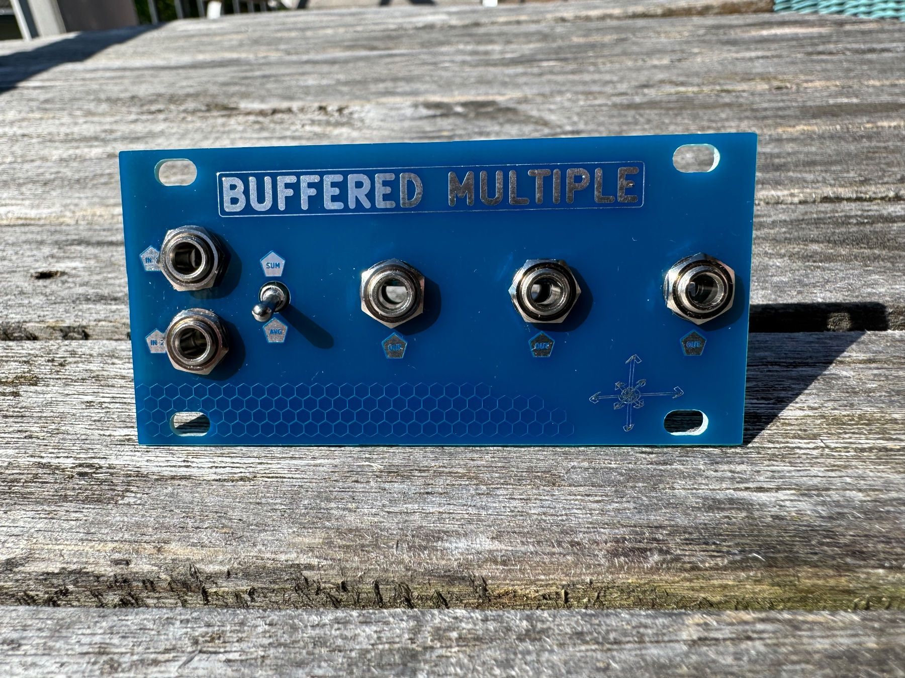 Musikinstrumente: Buffered Multiple + Adder (1U Synthesizer Module) – Neu (gemäss Beschreibung) aus Muri b. Bern von