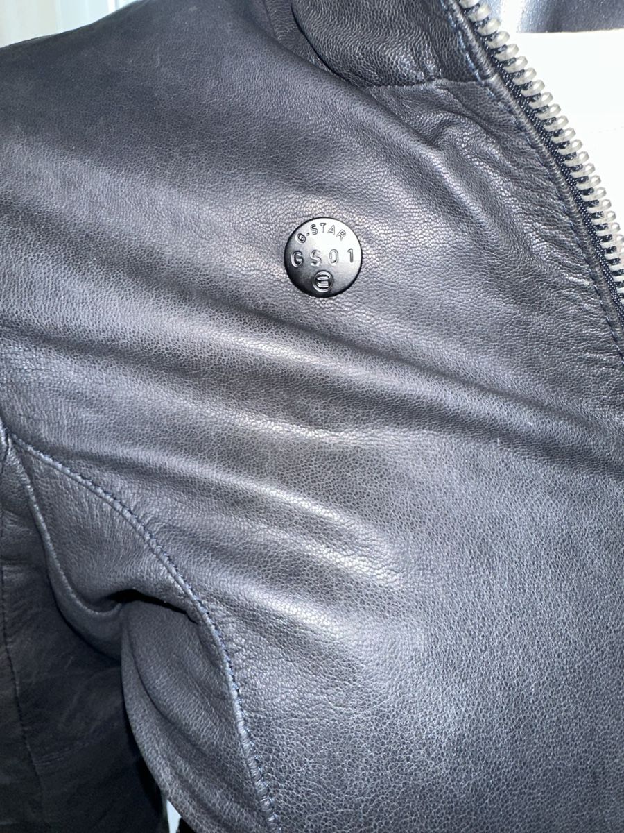 G-Star Jacken: G-STAR LEDERJACKE GR. M neuwertig – Neu (gemäss Beschreibung) aus Unteraegeri von MH203 3