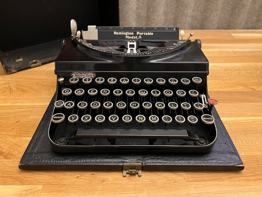 Schreibmaschine | Remington Portable Model 5 (Gebraucht) in Luzern für ...