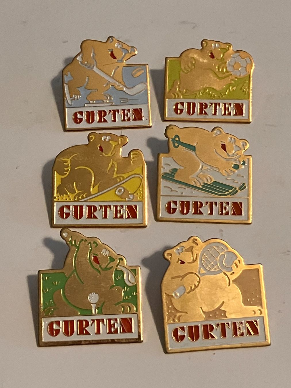 Placchette & Badge: 6 Pin Gurten Bier – Usato da Basel venduto da djwwpp