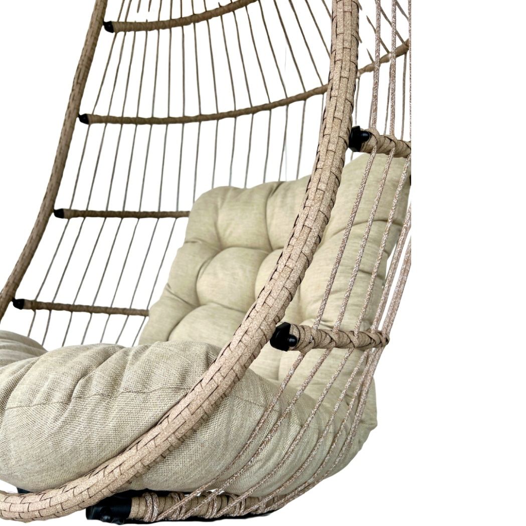 Poltrone pensili da giardino: Hängesessel Jamie Ivory Sand – Nuovo e nell'imballaggio originale da Ermatingen venduto da MyHappyHome 9