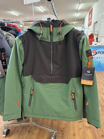 Belowzero Wintersport Jacke Schwarz Grün NEU
