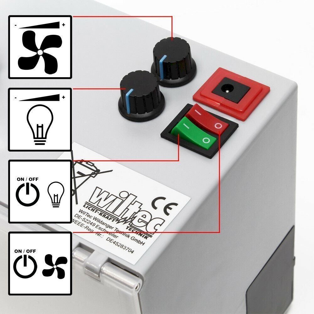 Alle Maschinen: WilTec Airbrush Farbnebel 4m/min – Neu und originalverpackt aus Bottighofen von zaap 8