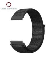 MoonSwatch Armband in Schwarz (Nylon-Schlaufen)