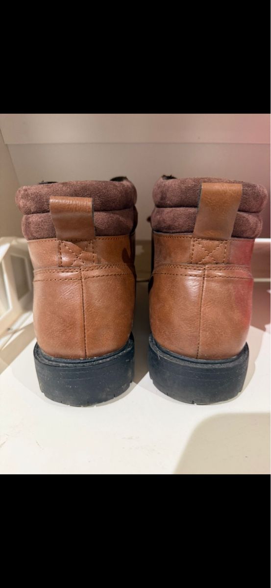 Scarpe da uomo: Braune Winterschuhe Männer No. 43 – Usato da Winterthur venduto da yar_dpp8 4