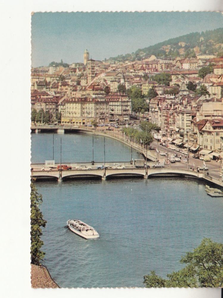 Ansichtskarten: Zürich 1962 – Gebraucht aus Bürglen TG von StampGraf