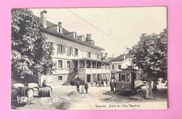 Begnins - Hotel Ecu - Tramway - Strassenbahn - 1911