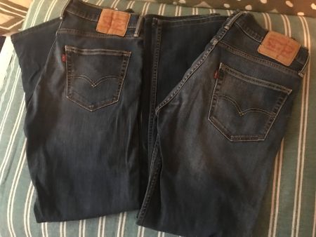 2x Levi's 504 Herren Jeans Gr. W31 L34 Top Zustand!