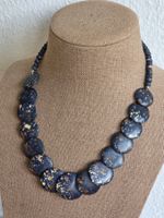 Vintage Halskette – Statement Kette – Kunstharz / Resin