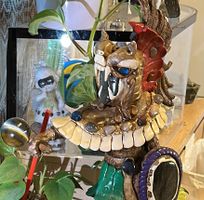 Tolle mexikanische Maja Kriegerfigur✨45cm hoch✨ Unikat ✨