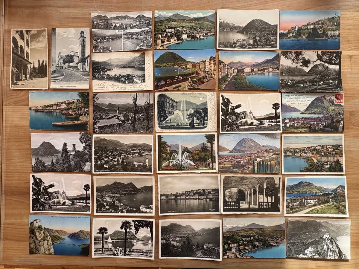 Cartoline postali: AK Sammlung von Lugano – Usato da Rümlang venduto da Kartenpost1
