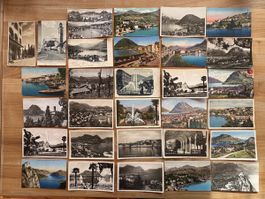 AK Sammlung von Lugano