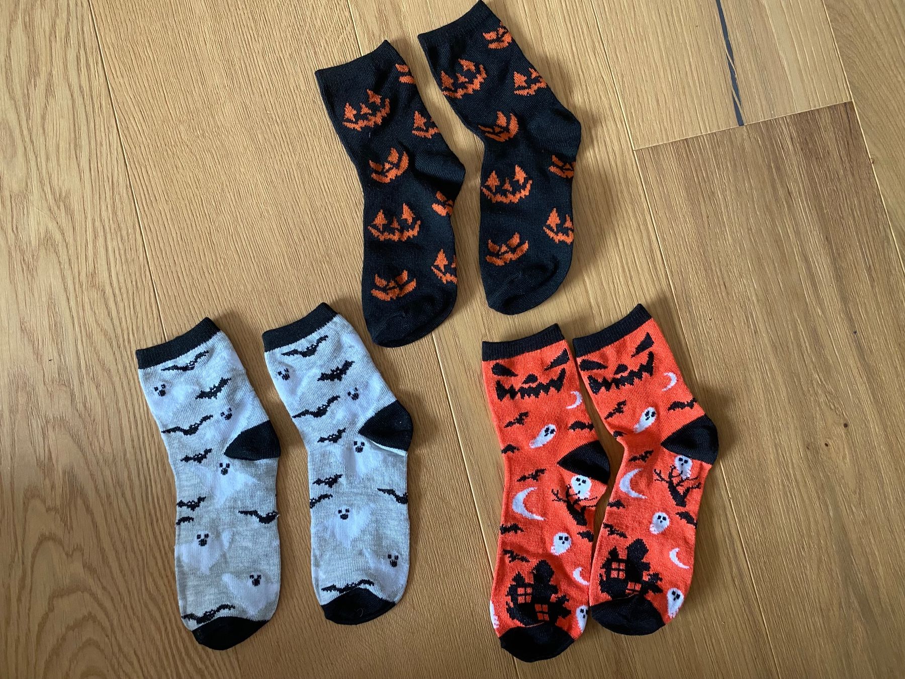 Socken für Kinder: 3x Halloween Socken 31-33 – Neu (gemäss Beschreibung) aus Einsiedeln von PaedeK84