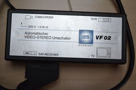 Automatischer Video -Stereo Umschalter  VCR / TV