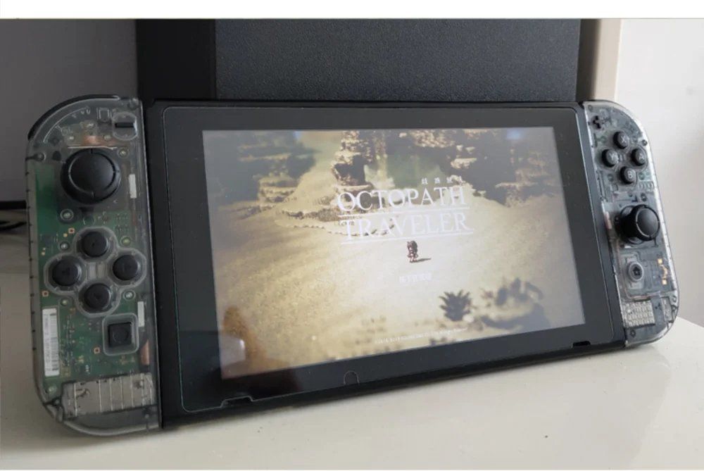 Controller: 2 transparente Gehäuse für Nintendo Switch Joy-Cons – Nuovo e nell'imballaggio originale da Uster venduto da -FPS- 2