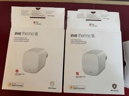 2× Eve Thermo Heizkörperthermostat – Apple HomeKit – OVP