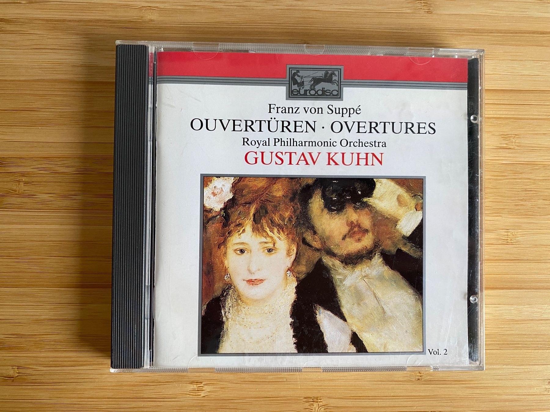CD: Franz von Suppé Ouvertüren Gustav Kuhn – Usato da Zürich venduto da Wim-Broccoli