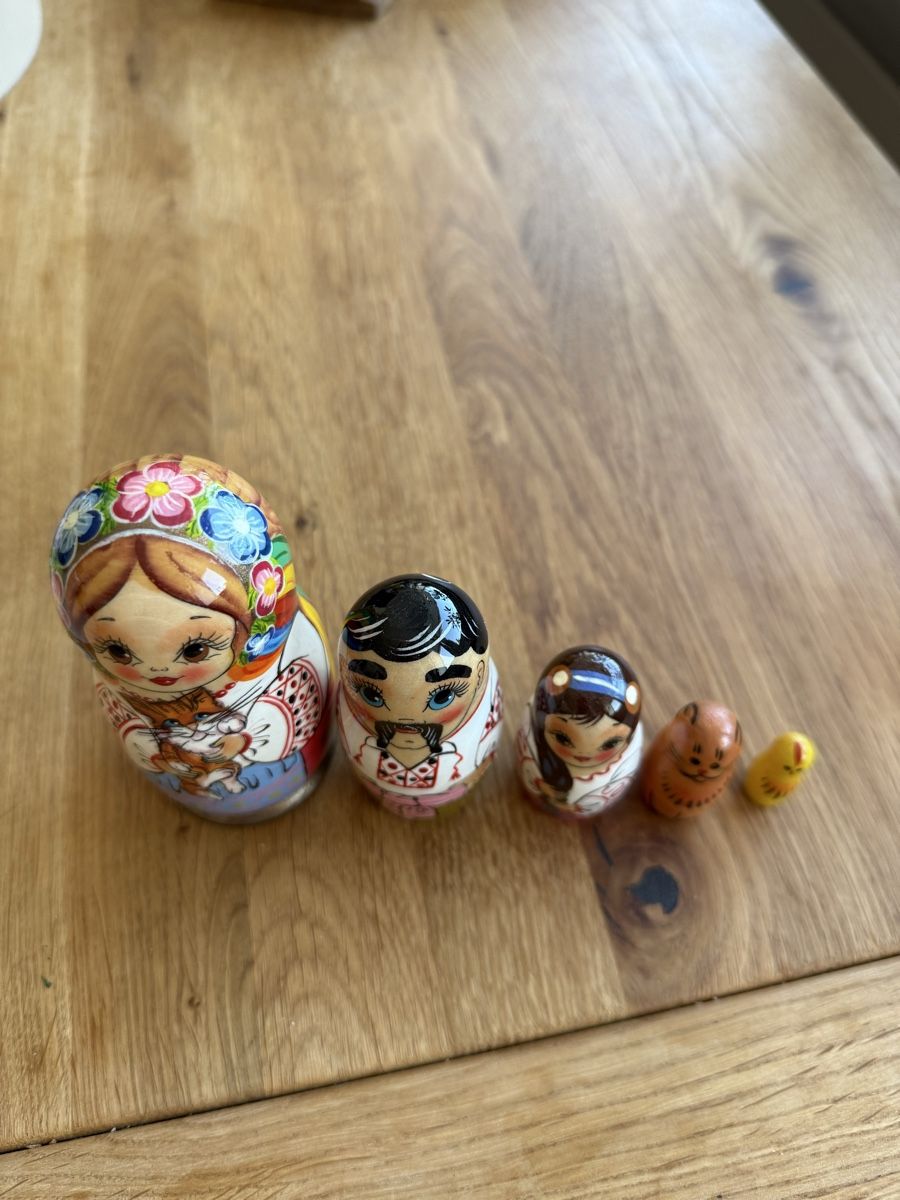 Bambole: Ukrainian Nesting Dolls Set - Matryoshka Dolls – Nuovo (secondo la descrizione) da Basel venduto da dar_ch4051 1