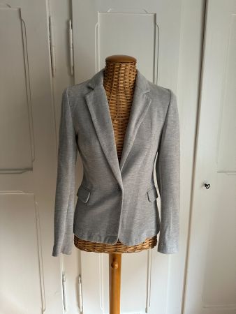 VERO MODA - Stoff Blazer hellgrau 34