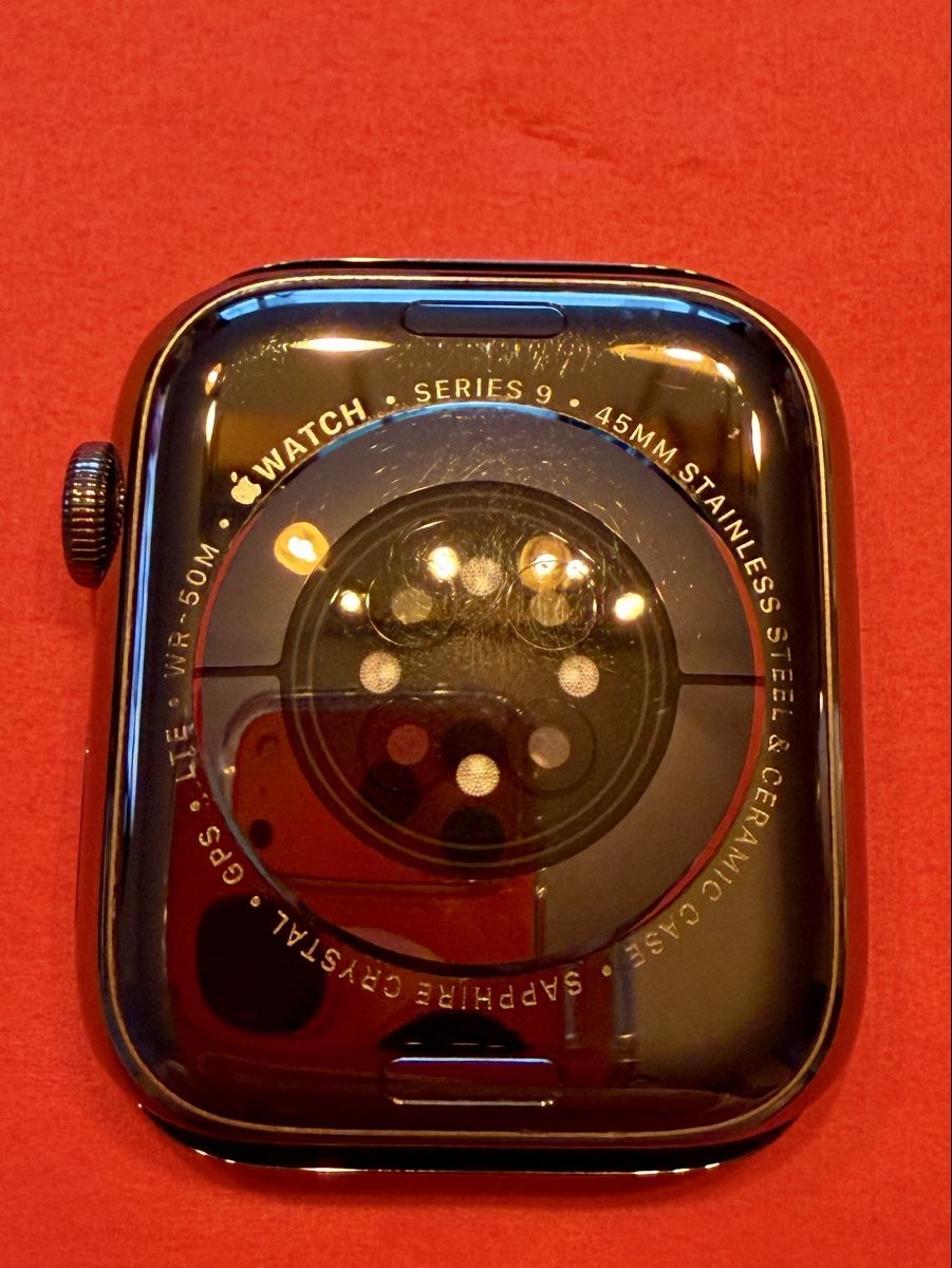 Apple Smartwatch: Apple Watch 9, Stainless Steal Black – Usato da Neuhaus SG venduto da Toppenau 2