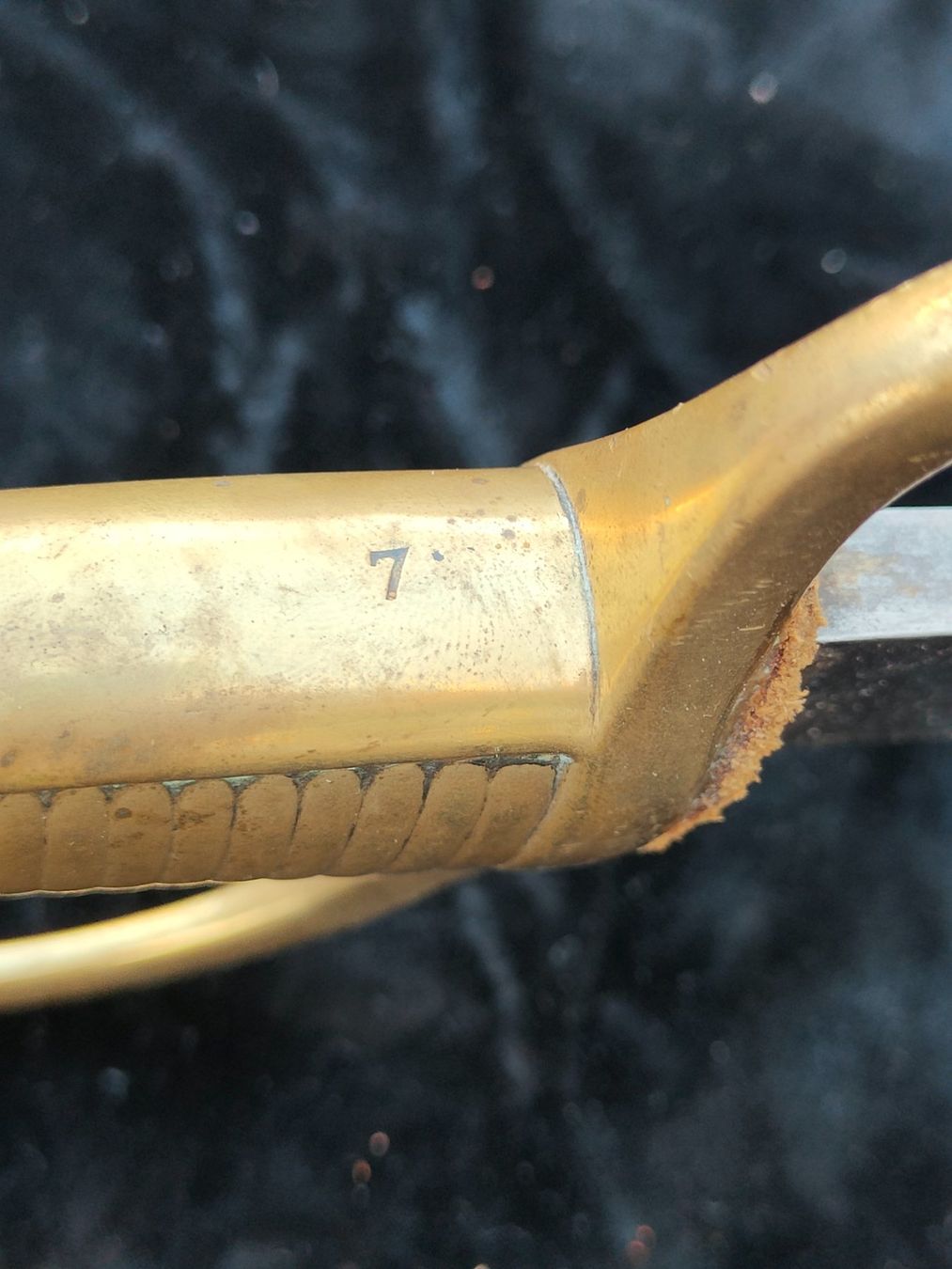 Schweizer Armee Armi bianche: Säbel Ord. 1842/52 (2) – Usato da Bauma venduto da SwissMilitaria 3