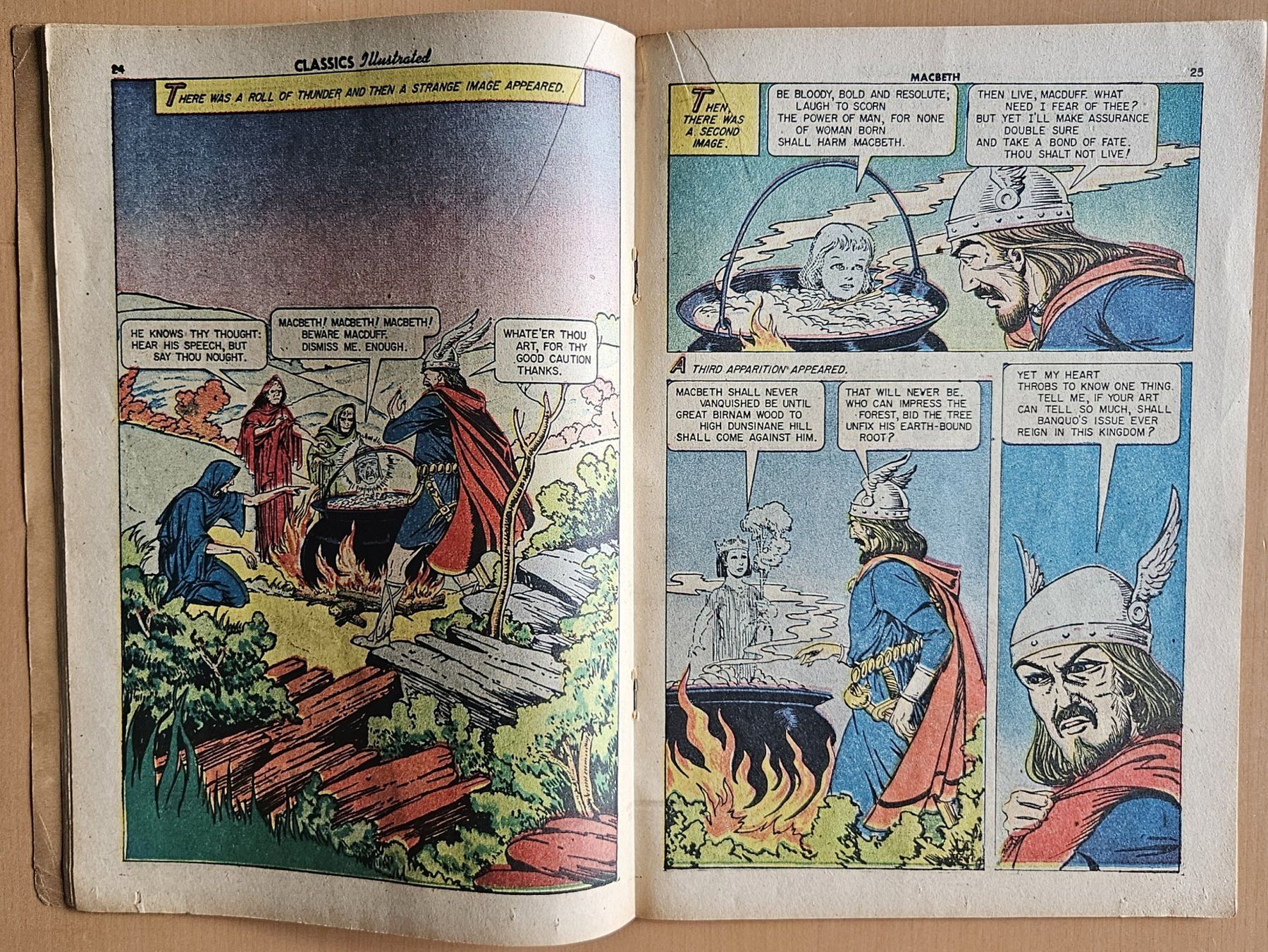 Fumetti: Classics Illustrated #128: Macbeth – Usato da Schaffhausen venduto da asyouwestley 4