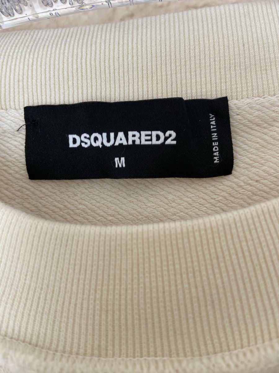 Dsquared2 Pullover & Sweatshirts: Pullover DSQ2 Sweater Gr. M beige neu NP CHF 440.- – Neu und originalverpackt aus Dübendorf von Sebashop 2